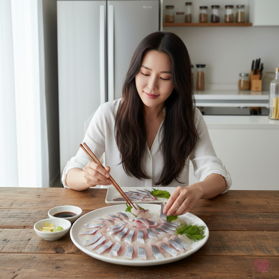 숭어회 칼로리 (2)
